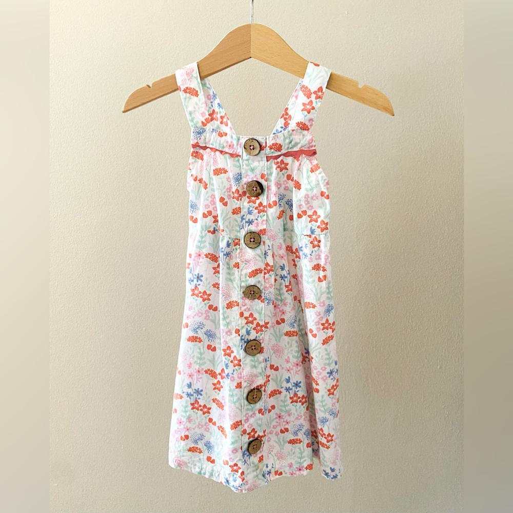 Cute little cotton floral sundress